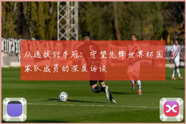 从选拔到夺冠:守望先锋世界杯国家队成员的深度访谈